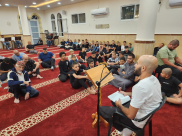 يافا: بالصور الأمسية الأسبوعية (مجالس النور ) في مسجد العجمي